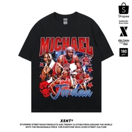 To Ship Sports Jersey - Michael Jordan (Chicago Bulls) Tee - Black (Black) by XSHT
