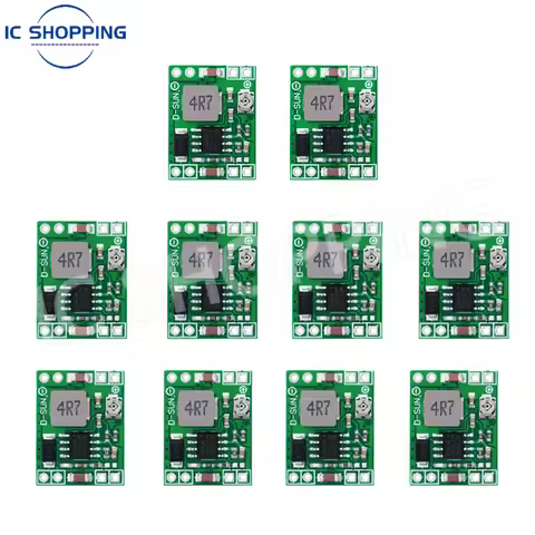 10pcs MP1584EN DC-DC Buck Power Module 3A Adjustable Step-Down Module Ultra LM2596 Small Size for St