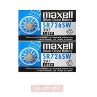 Pin đồng hồ SR726SW SR726 726 397 Maxell chính hãng Vỉ 1 Viên