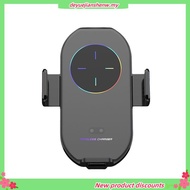 EYD A7S  Car Wireless Charger Automatic Clamp Phone Holder With Charging For IOS Android