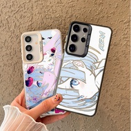 For Samsung S26 Ultra S25 S24 Ultra S25FE S23 Ultra "RE0" "Rem" Micro Frosted Hard Phone Case ‌/A56 