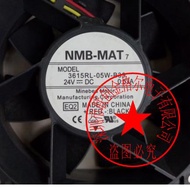 Original 9CM large air volume frequency converter fan 3615RL-05W-B39 3 line 24V 0.53A