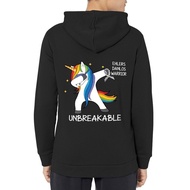 Ehlers Danlos Syndrome Warrior Unbreakable Unicorn Hoodie Graphic T Shirts Men Blouse Men Clothes Me