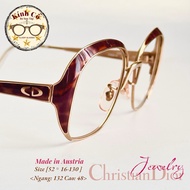 CD 2132A Vintage Frame Glasses Sz132[Preowned]