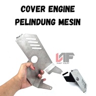 MESIN Engine Cover Engine Protector Engine Cover Pcx 160 Vario 160 Adv 160 Stylo 160 Thick Stainless Steel Material Engine Guard