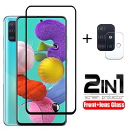 2in1 Tempered Glass For Huawei P30 Lite P40 Nova 2i 3i 5T 7 7i P20 Pro Private Screen Protector Anti-Spy Glass