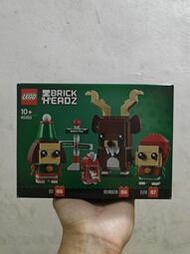 LEGO/樂高 40353馴鹿和圣誕精靈 圣誕節方頭仔益智拼