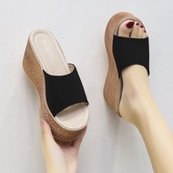 Comfy Wedge Sandals for Women - 9cm Platform High Heels, Casual Summer Style