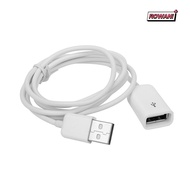 ROWAN1 1M-3ft USB 2.0  Extender Electronic Male To Female Cord