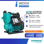 Shimge PW250F Automatic Self Priming Pump | 250W / 0.34HP | Home Water Booster Pump | Pam Air Rumah 