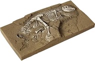 NOCH Dinosaur T-Rex Excavation, Ready Model in Grey Tones, 13.5 x 6.8 cm for Gauge H0, TT, N, Ideal 