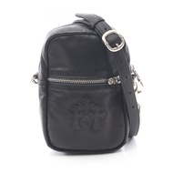 【二手】Chrome Hearts TAKA MINI 單肩包，墓園十字架貼片，皮革，男士，二手