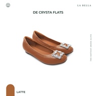 LA BELLA  รองเท้าคัชชูหนังแกะ รุ่น DE CRYSTA FLATS 9 สี