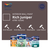 Dulux Wall/Wood Paint (Anti-mould, Washable) - Dark Desert (47RR 10/045) (Ambiance All/Pentalite/Wash &amp; Wear)