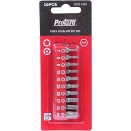 TORX PLUS IPR, Torx Plus 5-Point Tamper-Proof Security Bits (IPR 7-IPR 40), 25mm, 10 -Pieces, High G