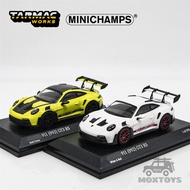 Tarmac Works x Minichamps 1:64 911 (992) GT3 RS Diecast Model Car
