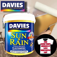 DAVIES SUNRAIN ELASTOMERIC WATERPROOFING PAINT 4liters