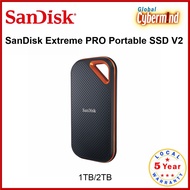 SanDisk Extreme PRO Portable SSD V2 E81 1TB/2TB (Global Cybermind)