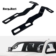 LED Light Pod Metal Hood Mount Bracket Ditch Hood Light Brackets Kit for 2016-2020