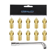 【User-friendly】 Creality Ender 3 V3 SE Brass Nozzle Kit High-Speed Brass Nozzles for Ender 3 V3 SE E