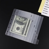 A7 MONEY CASH ENVELOPE WITH / WITHOUT TABS FOR 6 RING BINDER