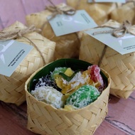 Bamboo Basket 7x7x7 Wholesale Snack and Souvenir Containernaturals