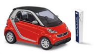 MJ 現貨 Busch 46226 HO規 Smart Fortwo Coupe Electric 附充電樁