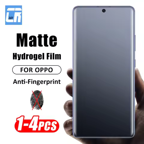 1-4PCS Soft Silicone Matte Hydrogel Film for Oppo Find X8 Pro X7 Ultra Screen Protector for Oppo Fin