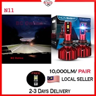 「LOCAL」BC Novsight N11 Led 60W 10000LM Light Foglamp FogLight Headlamp Headlight H11 H1 H4 H7 HB3 HB