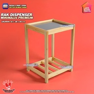 Rak Dispenser Stainless Rak Dispenser Kayu Tempat Galon Rak Dispenser Kayu Rak Dispenser Minimalis M