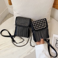 Style Tassel Mobile Phone Chain Bag Star Tassel Mini Bag #G7.8#