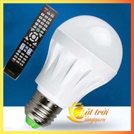 Led light bulb 5W - 7W - 9W -12W infrared remote control screw holder