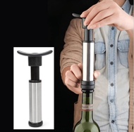 Vacuum Pump Wine Saver Wine Bottle Sealer Drink Preserver w/2 Stopper Corks Dining Bar Accessories