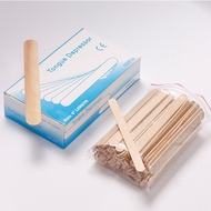 100pcs Tongue Spatel Kayu Spatel Lidah Wooden Tongue Depressor