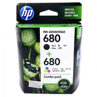 หมึก HP 680 Combo (ดำ+สี) ของแท้100%