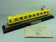 1: 120 Guangzhou Subway Line 1 Line 1 Alloy Train Model Car with Certificate First Print Out of Prin