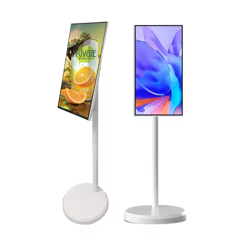 22/24/27/32 Inch Portable Tv on Stand Touch Screen Android Wireless Display With Built-In Mike Camer
