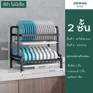 ชั้นคว่ำจาน ชั้นวางจาน ชั้นใส่จาน ชั้นใส่ของ ชั้นครัวสีดำ Kitchen plate shelf