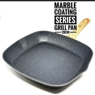 Yoshikawa Marble Square Frypan 28cm