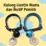 HP Name and No Necklace Cathp Cat Name Pendant Necklace Custom Cat Name Necklace Kitten Cat Name Nec