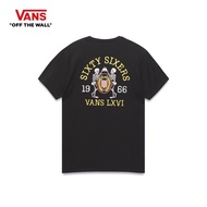 VANS FRAT LXVI SS - BLACK เสื้อยืด VANS ชาย หญิง