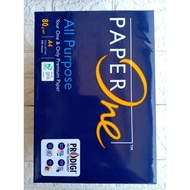 Stok Sedia Kertas Paper One A4 80gsm /Paper One A4 Paper 80gsm
