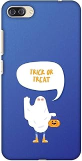AMZER Thin Protective Case, Trick Or Treat - White Ghost", Asus Zenfone 4 Max ZC554KL, Asus Zenfone 4 Max Pro ZC554KL, Asus Zenfone 4 Max Plus ZC554KL
