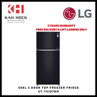 LG 506L 2 DOOR FRIDGE WITH INVERTER LINEAR COMPRESSOR GT-T5107BM [TOP FREEZER] - 2 YEARS WARRANTY