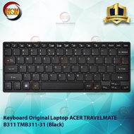 Laptop Keyboard Original for ACER TRAVELMATE B311 TMB311-31 (Black)
