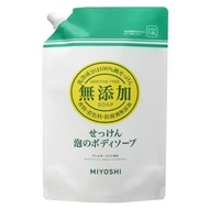Miyoshi無添加泡沫身體沐浴露 補充包 1.0L