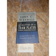 The 17 essential quantiities of team playera - John C maxwell