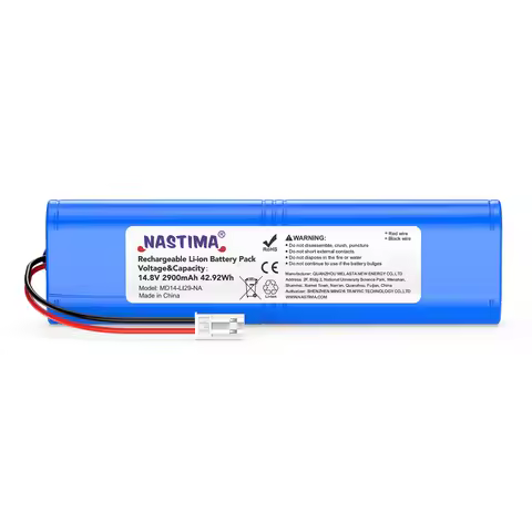 Nastima 14.8V 2900mAh Li-ion Battery For Medion Replacement Battery For MD18500 18501 18600 Medion H