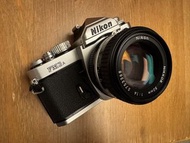 Nikon FM3a 連 50mm f/1.4 鏡頭 菲林相機 自動測光