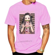 New Kamado Nezuko T Shirts Men Cotton Tshirts Demon Slayer Kimetsu No Yaiba Tanjirou xs-3xl